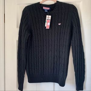 Vineyard Vines “Kelly” Cable Knit Sweater